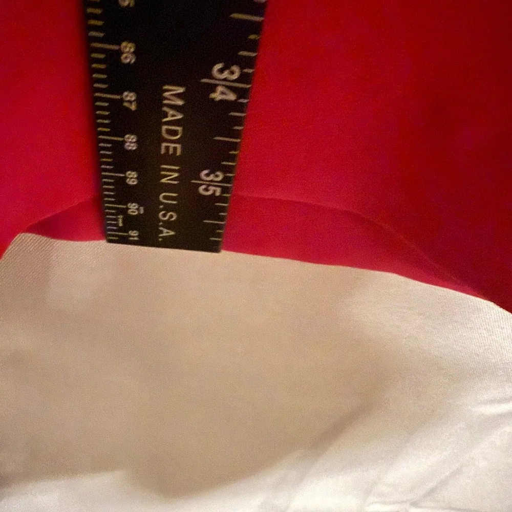 Banana Republic Pink Shift‎ Dress Ruffle Sleeve Button Back Size 14